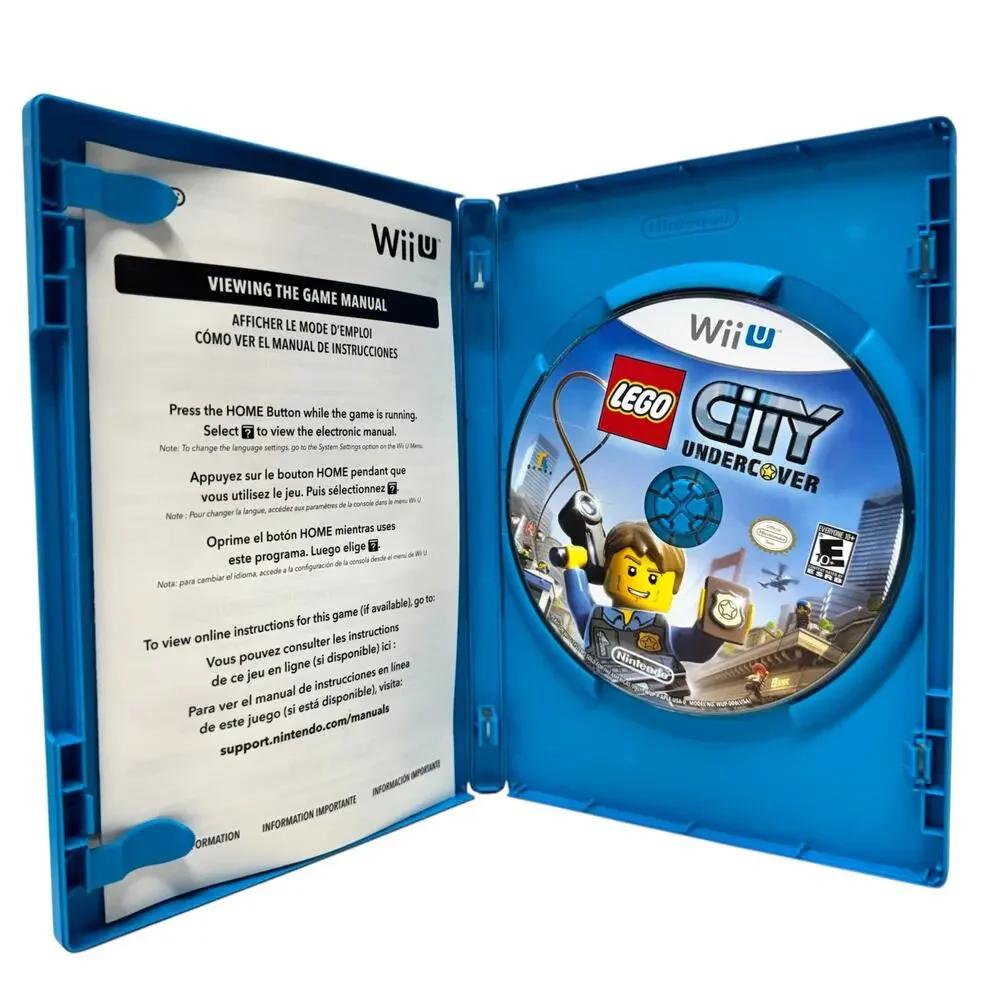 LEGO City Undercover Wii U Nintendo Selects Complete
